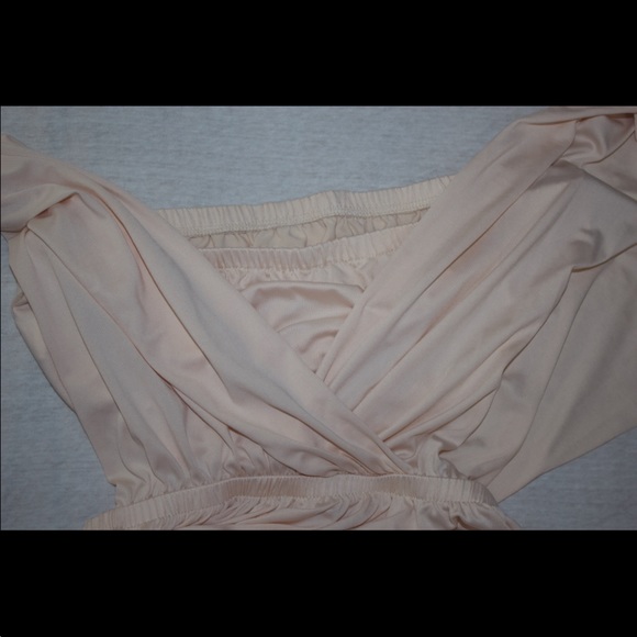 Peach Cream Infinity Dress - Picture 8 of 16